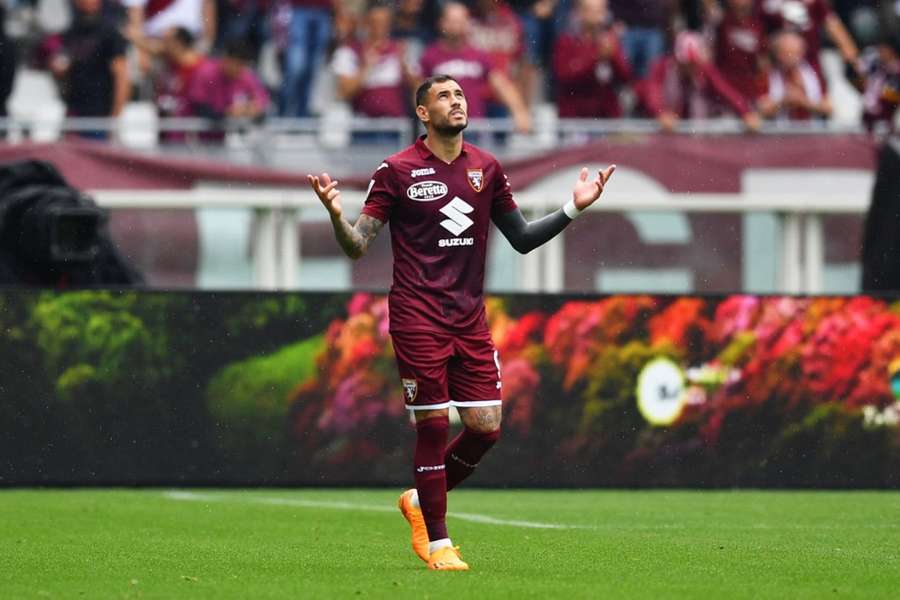 Antonio Sanabria scored the only goal of the game for Torino