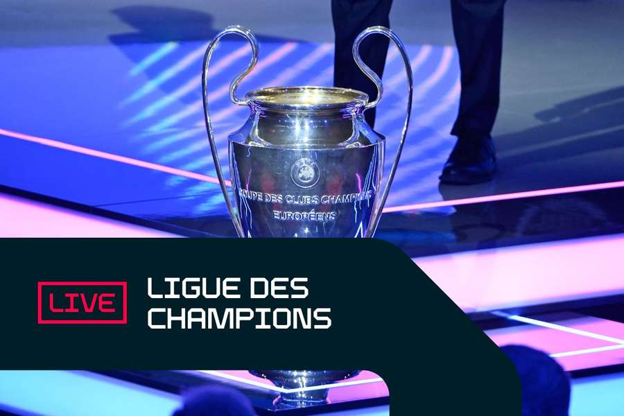 Le trophée de la Ligue des champions.
