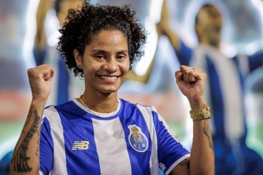Jassie com as cores do FC Porto
