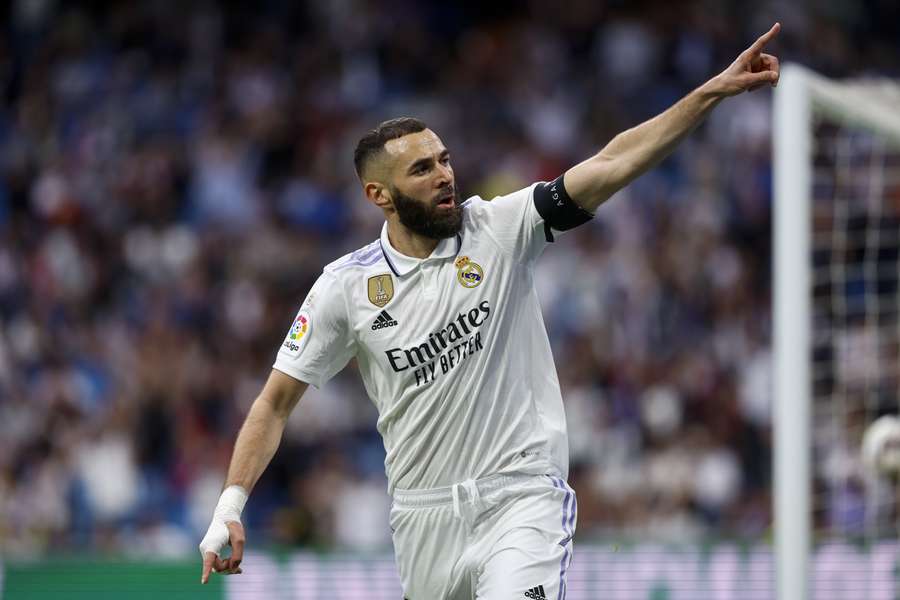 Benzema na weer eens een doelpunt voor Real