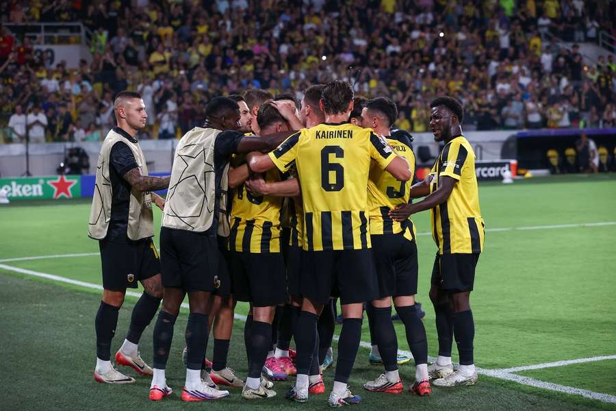 AEK Athens are back in the Champions League