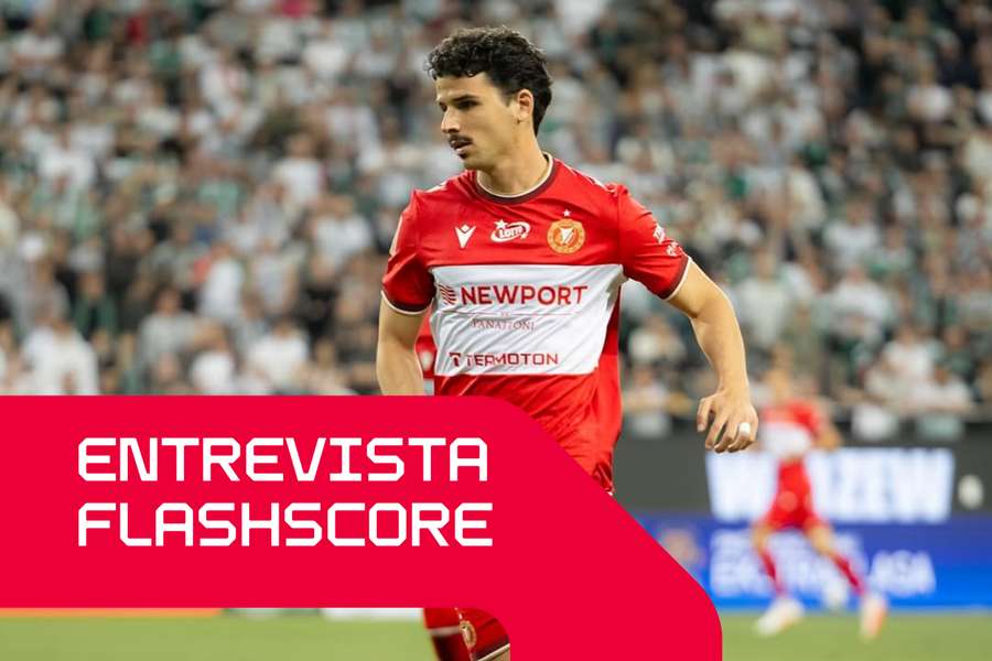 Dani Silva em ação pelo Widzew Lodz Dani Silva em ação pelo Widzew Lodz