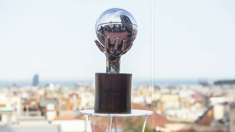 El trofeo de la ACB, en Barcelona