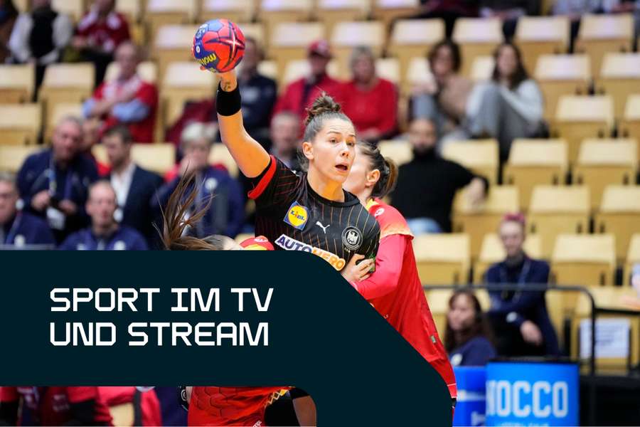 Sport live am Montag: Emily Bölk und die DHB-Sieben will auch gegen Dänemark überzeugen.