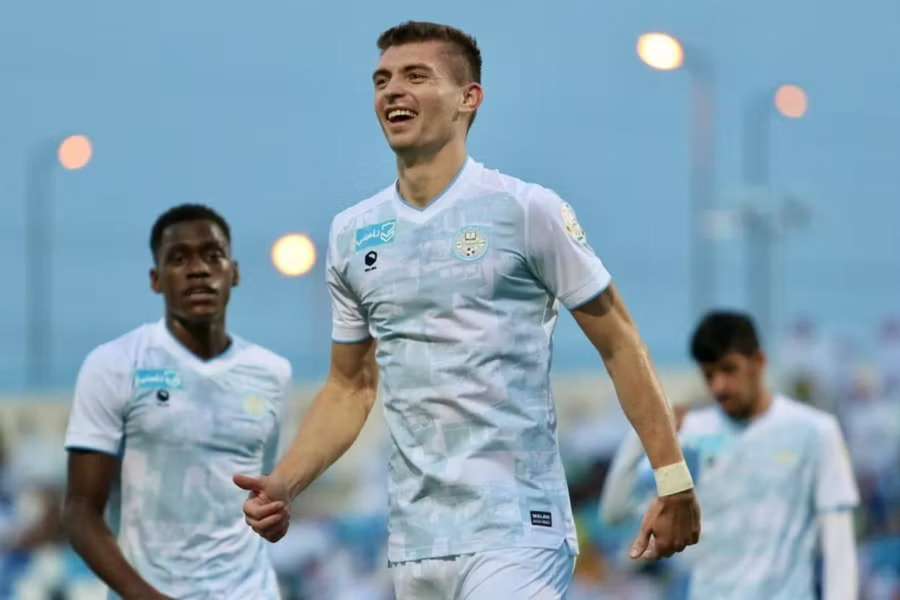 Florin Tănase a marcat golul victoriei în meciul contra celor de la Al Taee