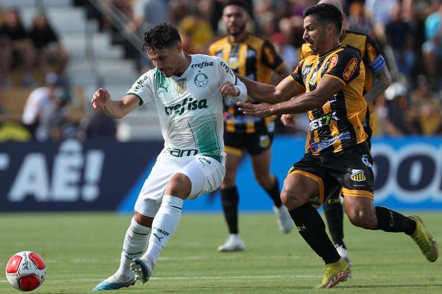 O Palmeiras sofreu com o Novorizontino no seu primeiro jogo