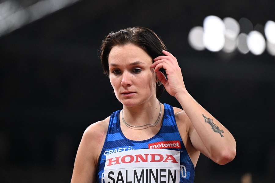 Senni Salminen at the 2025 World Championships Senni Salminen at the 2025 World Championships