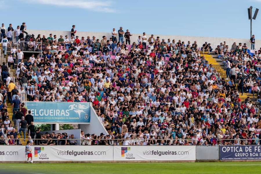 Adeptos do Felgueiras sempre presentes