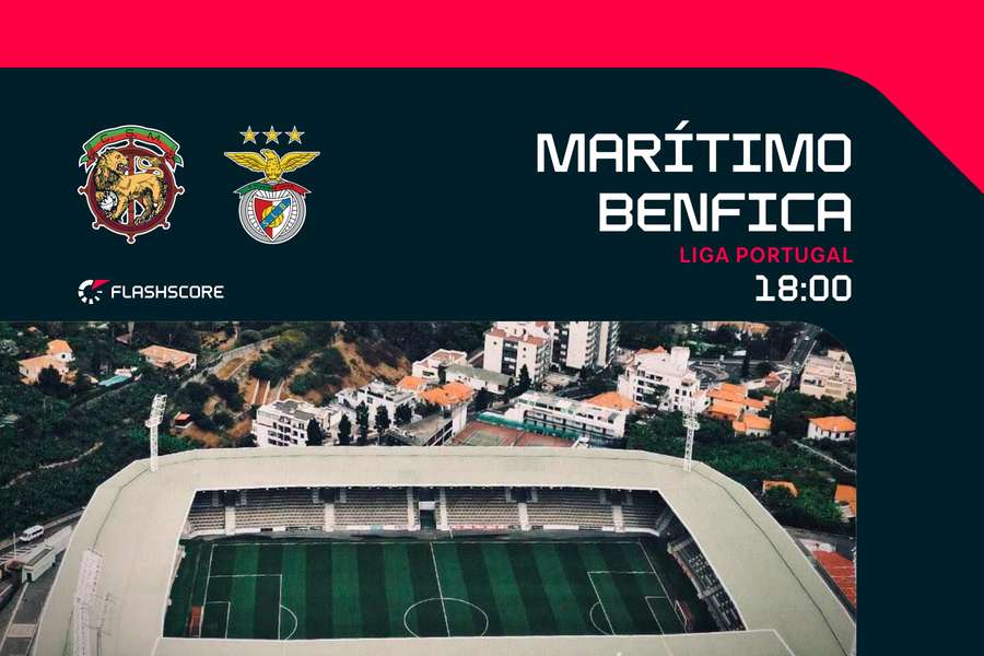 Benfica de volta ao Estádio do Marítimo Benfica de volta ao Estádio do Marítimo