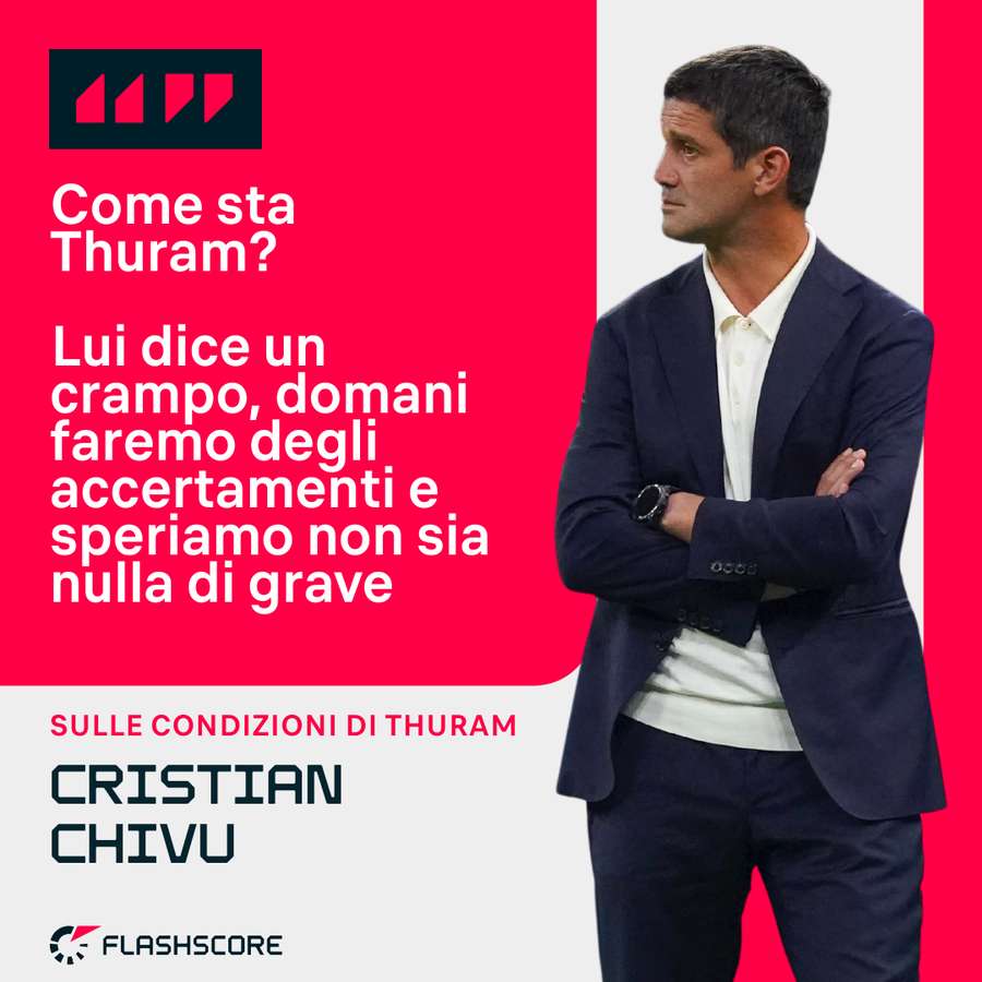Le parole di Chivu su Marcus Thuram