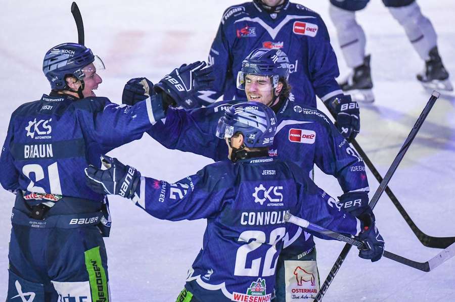 Die Straubing Tigers am letzten DEL-Spieltag.