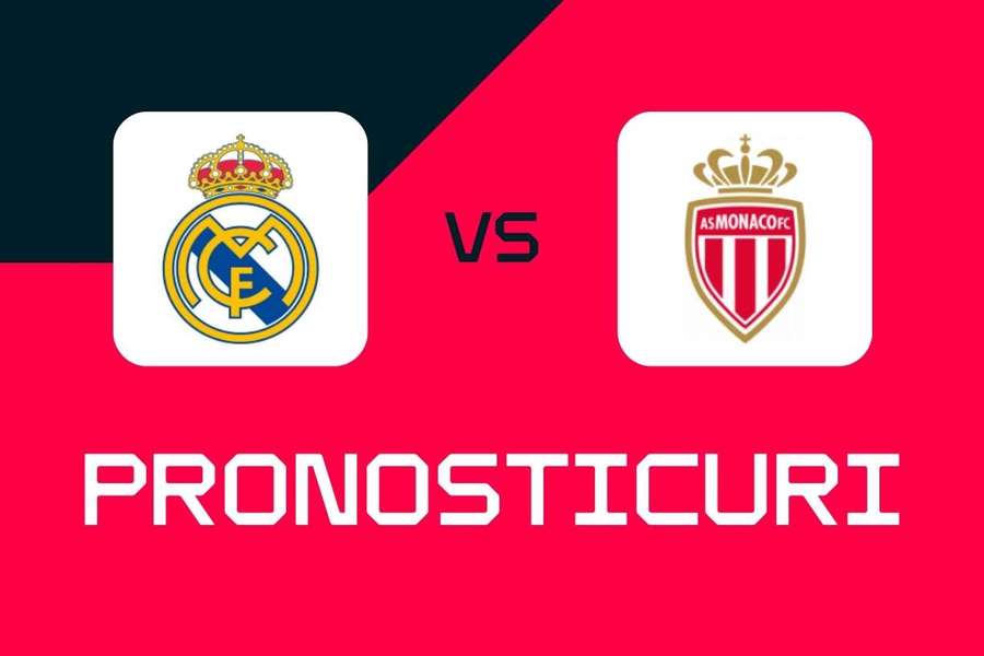 Real Madrid - Monaco: Pronosticuri, cele mai bune pariuri și cote Champions League