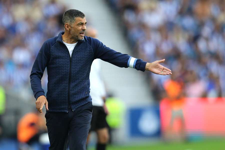 Sérgio Conceição mostrou-se agradado com a equipa