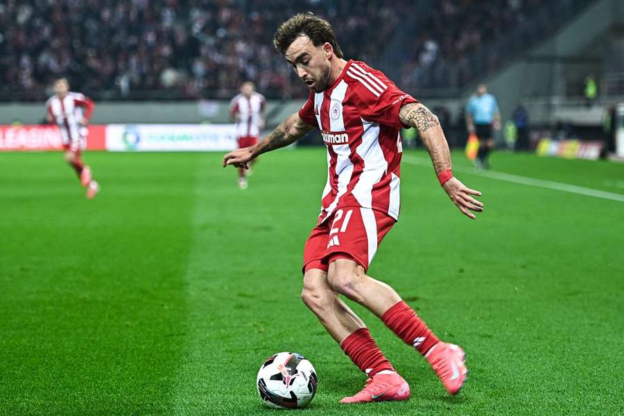 André Horta em destaque no Olympiacos