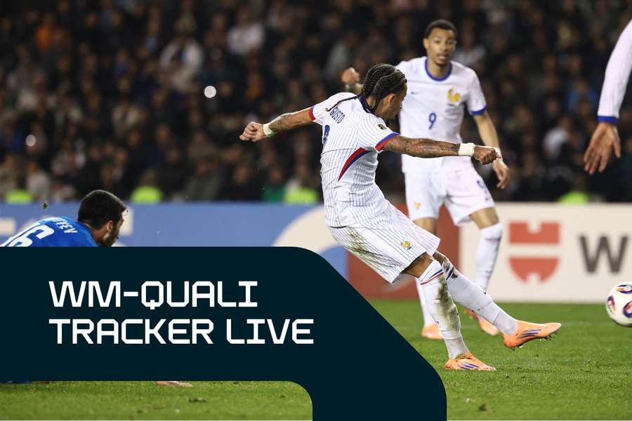 WM-Quali LIVE: Malo Gusto (l.) tritt heute auch offensiv für Frankreich in Erscheinung. WM-Quali LIVE: Malo Gusto (l.) tritt heute auch offensiv für Frankreich in Erscheinung.