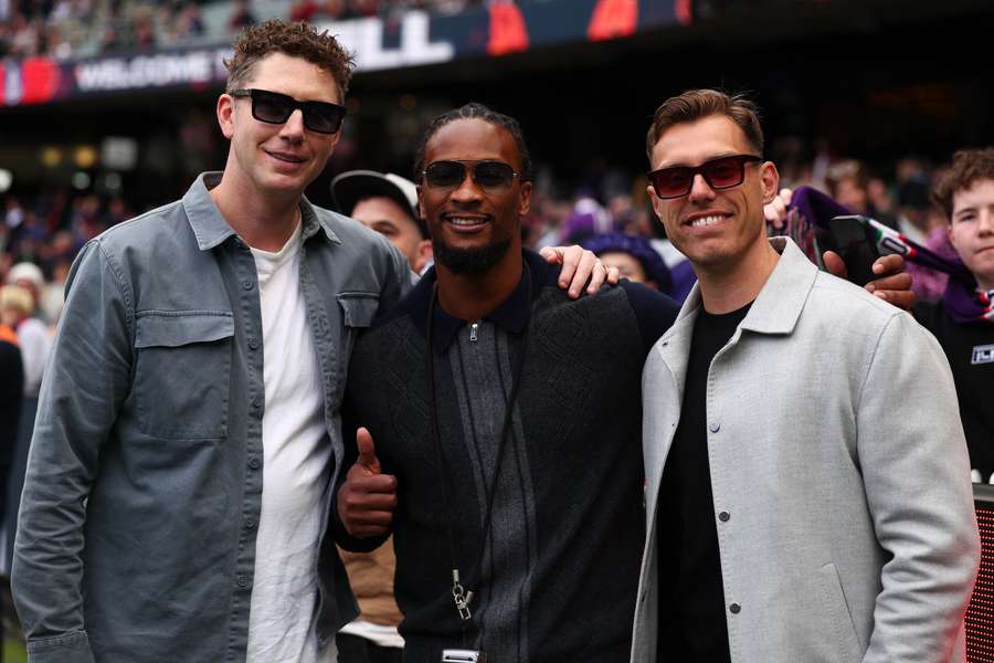 Former LA Rams player Todd Gurley recently visited the MCG to promote next Friday's NFL game. Former LA Rams player Todd Gurley recently visited the MCG to promote next Friday's NFL game.
