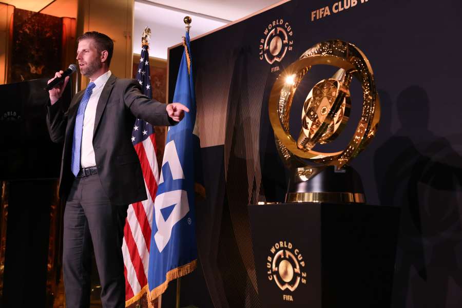 El acto de presentación de la oficina de la FIFA en la Torre Trump