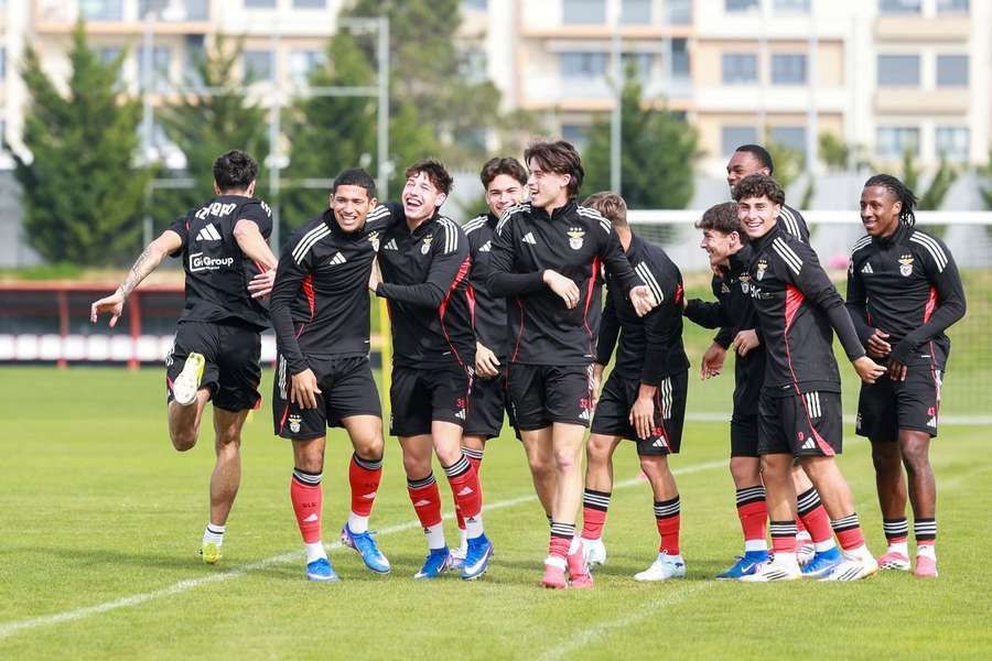 Benfica prepare for Youth League semi-finals