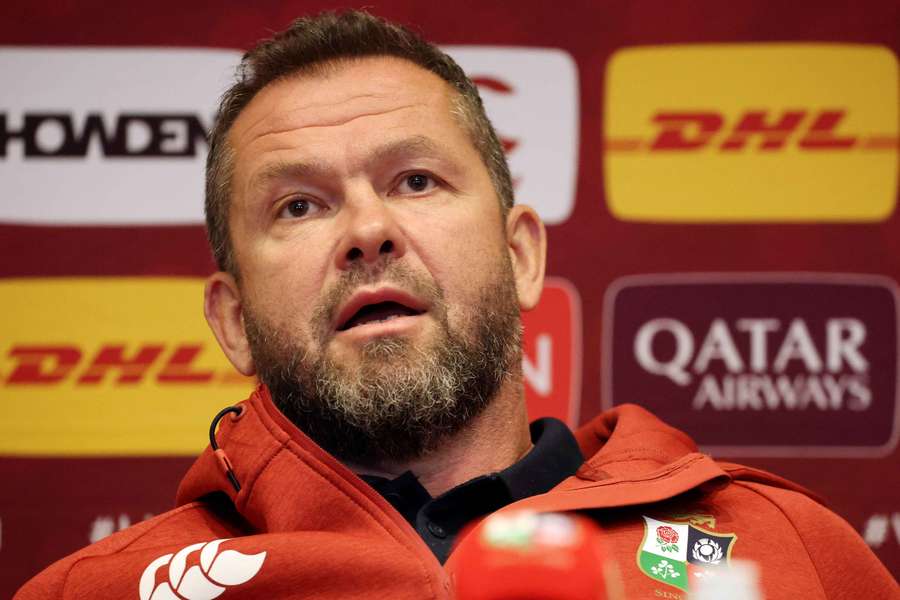Andy Farrell addresses reporters at his pre-game press conference during the week.