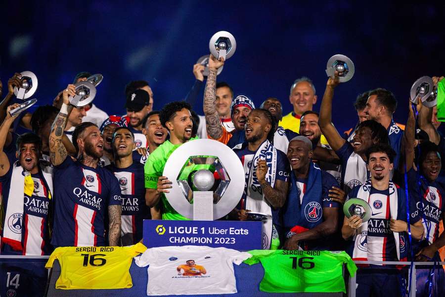O PSG venceu as duas últimas edições da Ligue 1