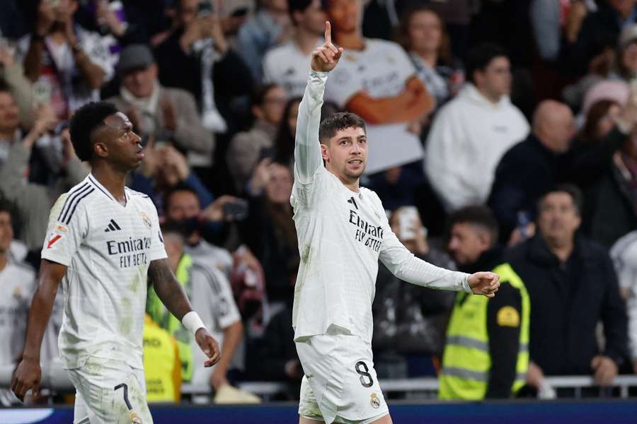 Valverde garantiu a vitória do Real Madrid sobre o Athletic Bilbao Valverde garantiu a vitória do Real Madrid sobre o Athletic Bilbao