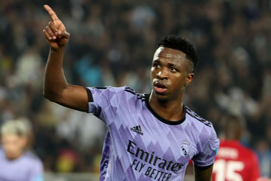 Vini Jr. abriu o placar para o Real Madrid
