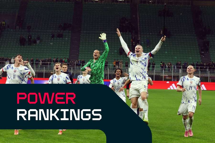 Erling Haaland and Norway celebrate qualifying 