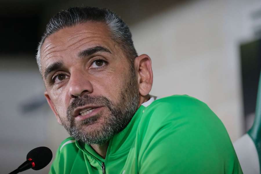 Rui Borges, treinador do Sporting
