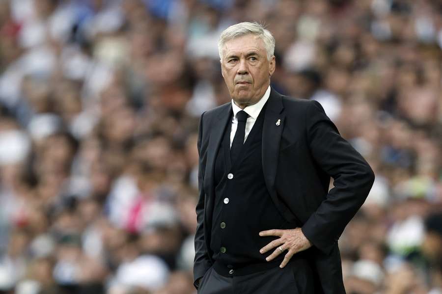 Ancelotti début-juin sur le banc du Real Madrid.