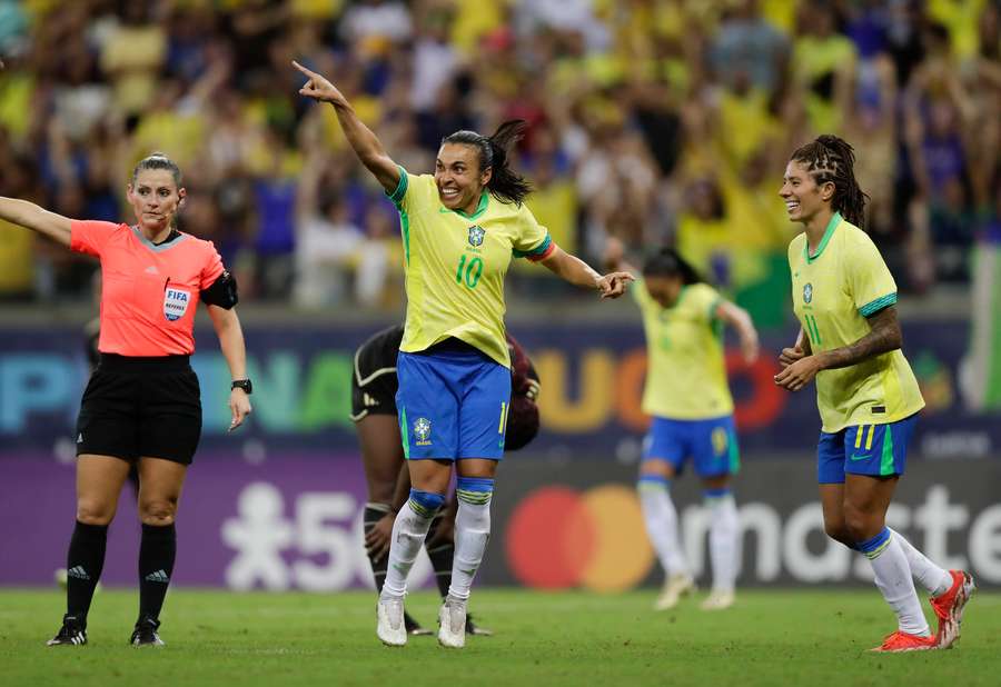 Marta é o maior nome da atual geração do futebol feminino brasileiro