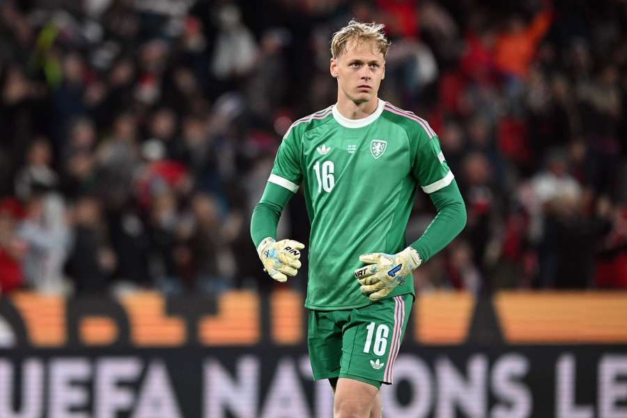 Lukáš Horníček si proti Chorvatsku připsal soutěžní debut za národní tým. Lukáš Horníček si proti Chorvatsku připsal soutěžní debut za národní tým.