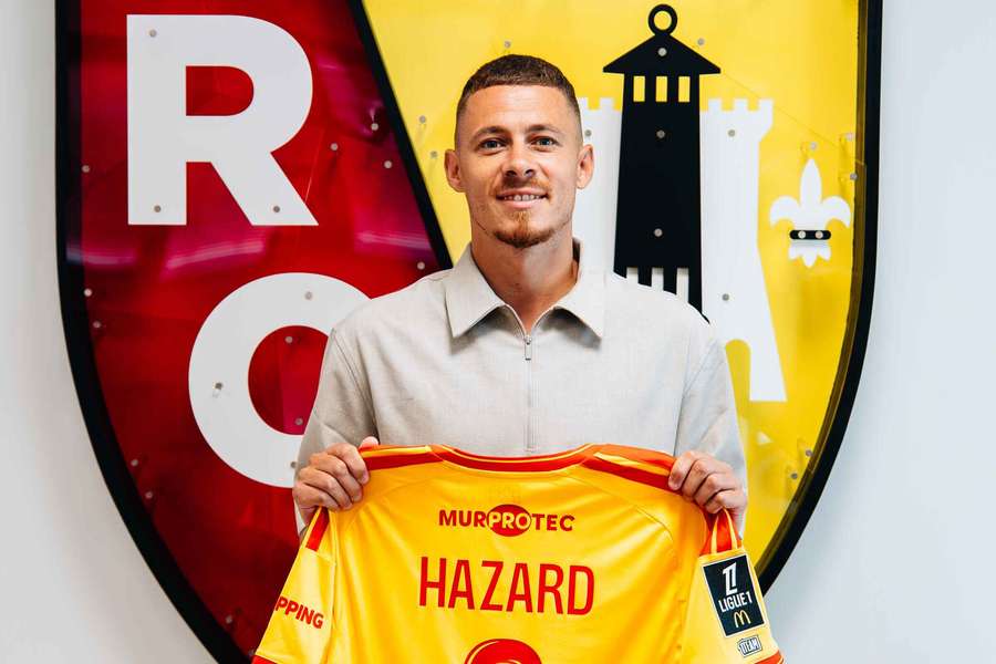 Thorgan Hazard et son maillot.