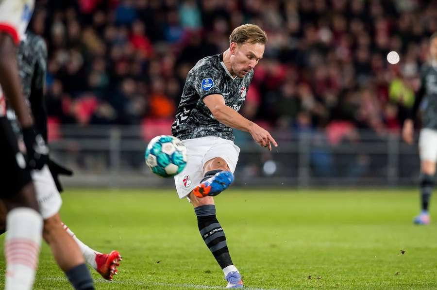 Mark Diemers was sinds de winterstop al tweemaal trefzeker voor FC Emmen