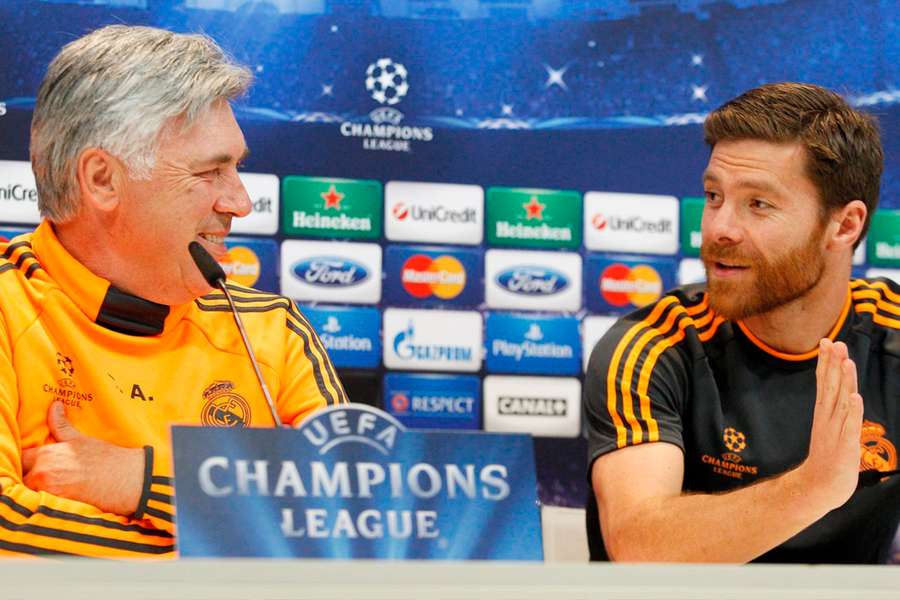 Ancelotti treinou Alonso no Real e no Bayern.