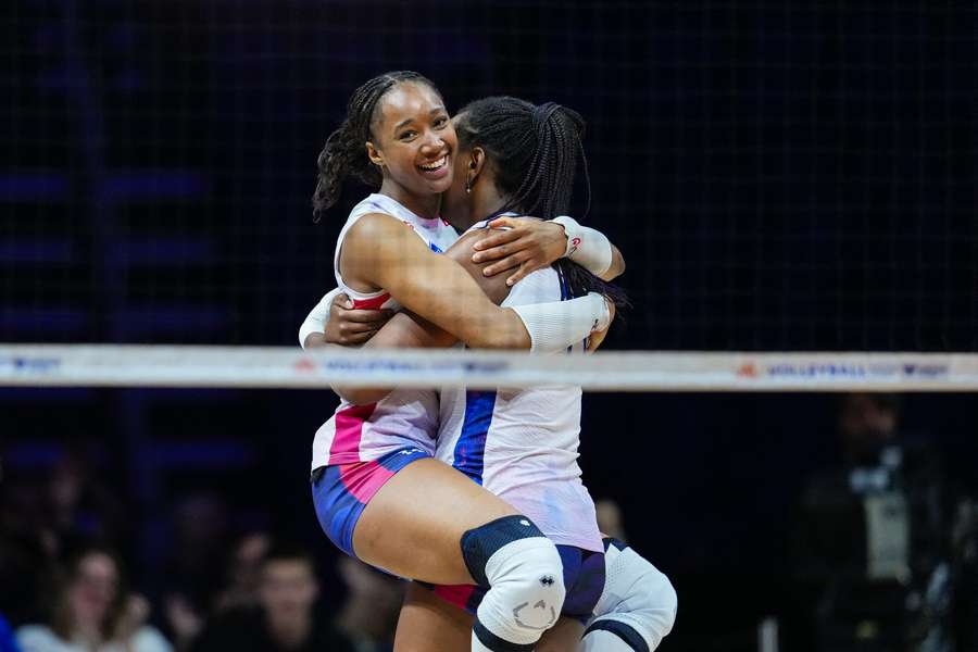 Première victoire pour les Bleues contre l'Ukraine en Ligue des nations de volley Première victoire pour les Bleues contre l'Ukraine en Ligue des nations de volley
