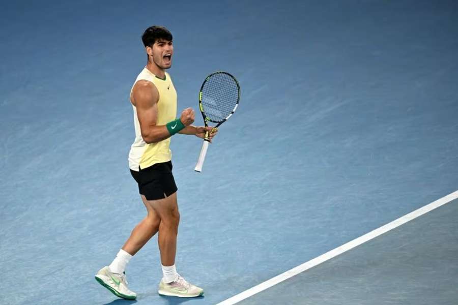 Carlos Alcaraz joue un grand tennis à Melbourne.