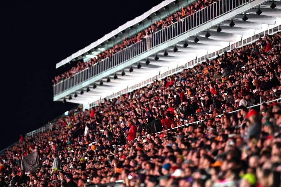 Le public de Las Vegas.