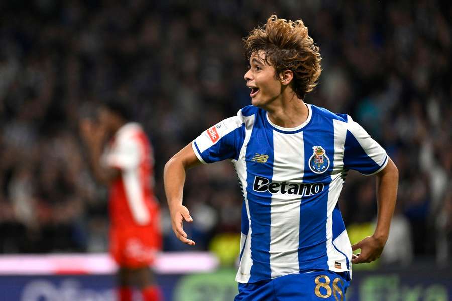 Rodrigo Mora, médio de 18 anos do FC Porto Rodrigo Mora, médio de 18 anos do FC Porto