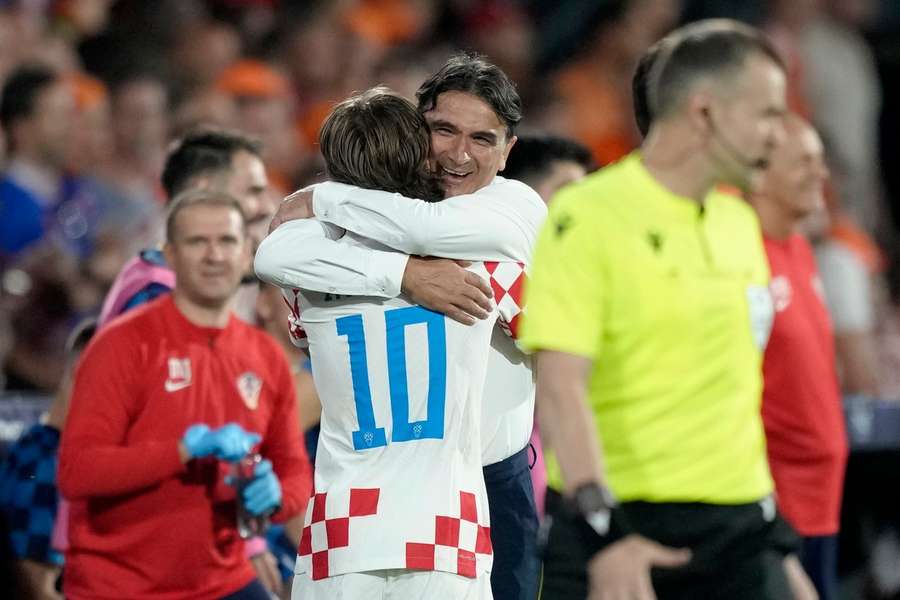 Dalic tem uma boa relação com Luka Modric