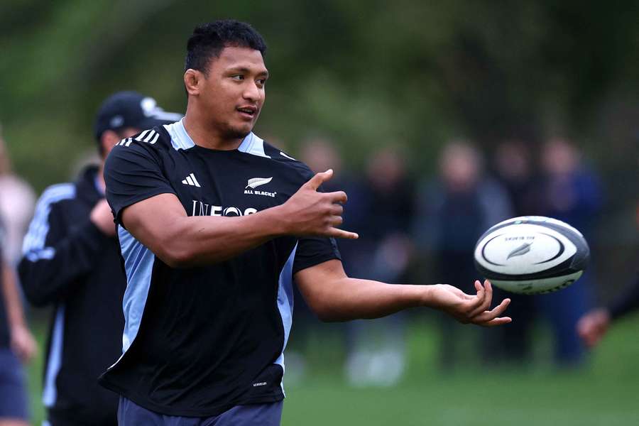 Samipeni Finau is set to miss New Zealand's next match against Italy, while Barrett is a doubt.