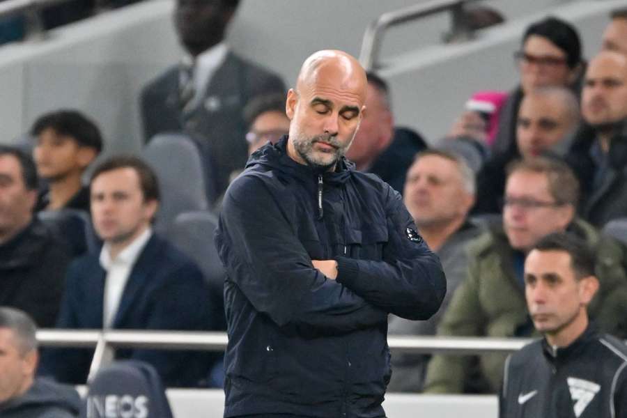 Pep Guardiola må græmme sig over antallet af skader i truppen