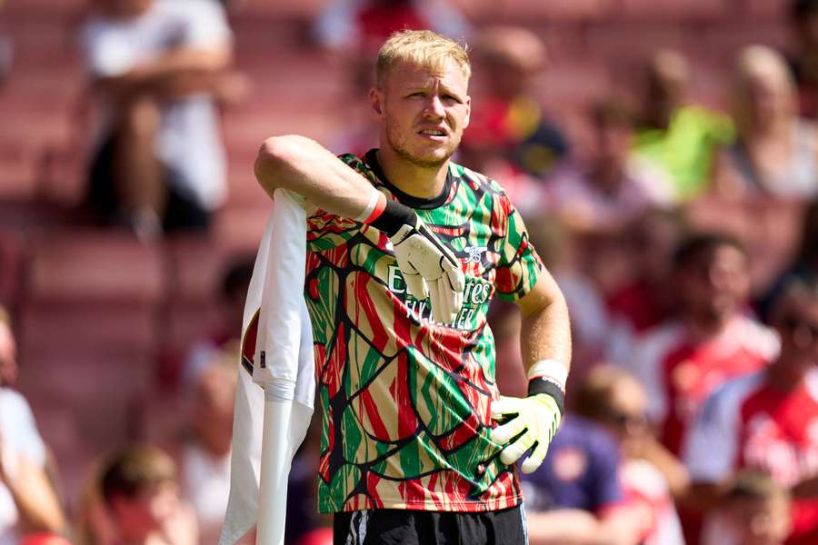 Arsenal goalkeeper Aaron Ramsdale