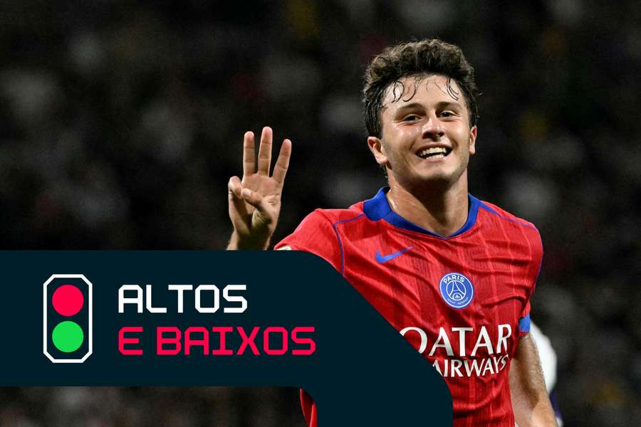 João Neves apontou um hat-trick diante do Toulouse