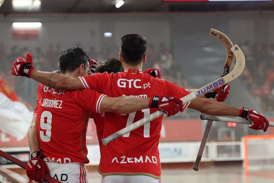 Benfica campeão nacional de hóquei em patins pela 24.ª vez