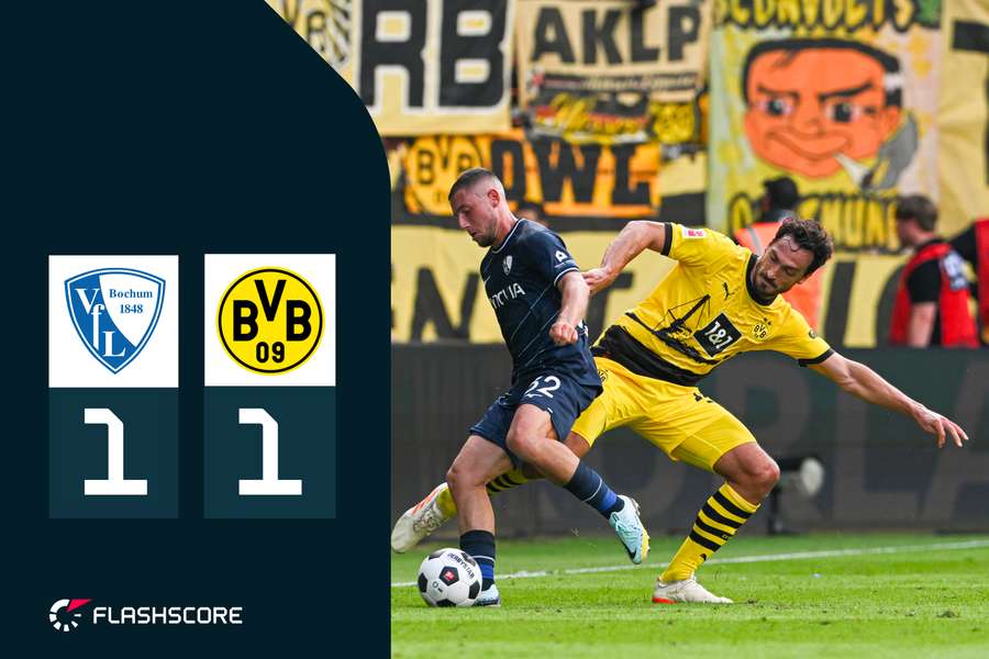 Harter Kampf an der Castroper Straße: Bochum holt gegen Dortmund einen Punkt