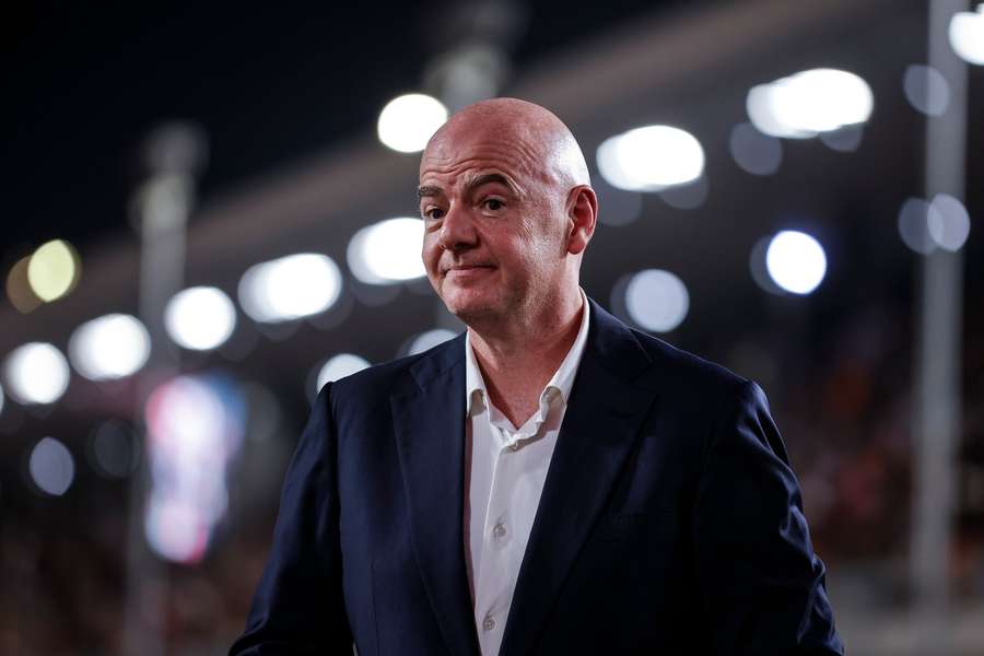 Gianni Infantino, president van de FIFA