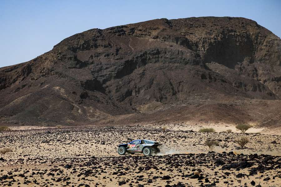 Dakar nos desertos da Arábia Saudita