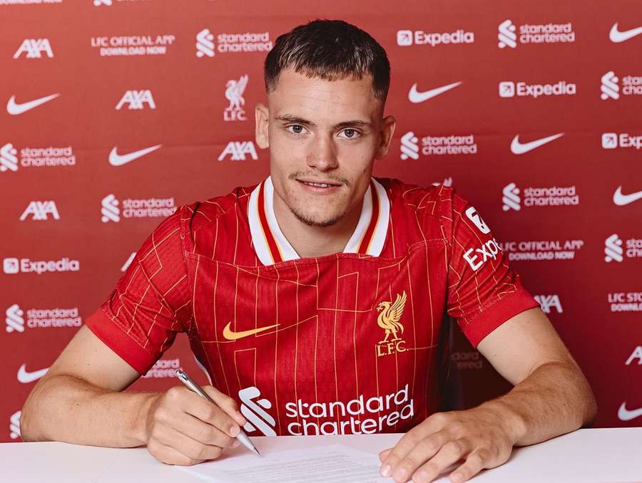 Wirtz assina contrato com o Liverpool Wirtz assina contrato com o Liverpool