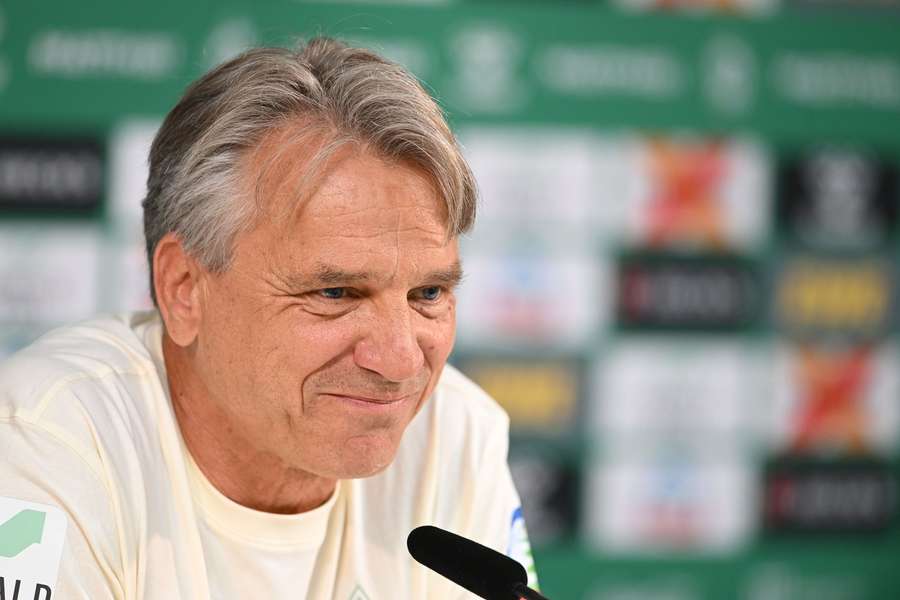 Horst Steffen leitete am Montag sein erstes Training.