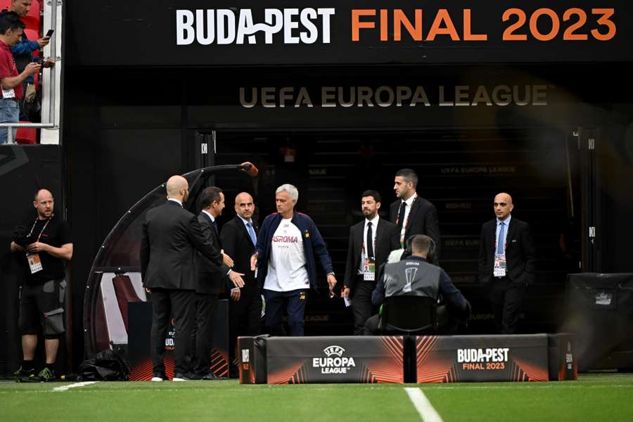 Mourinho a Budapest